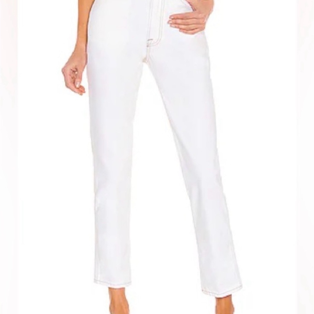 FRAME Le Italien cotton Straight-Leg Jeans